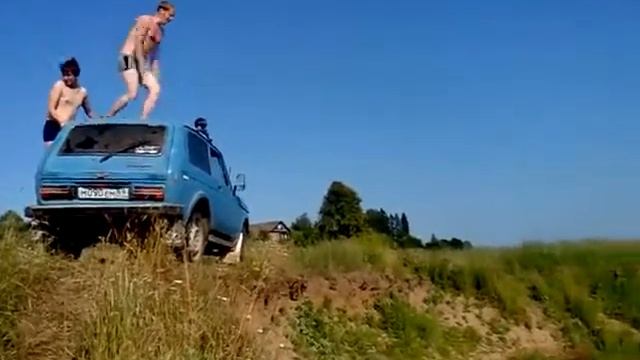 Лучший прыжок в воду