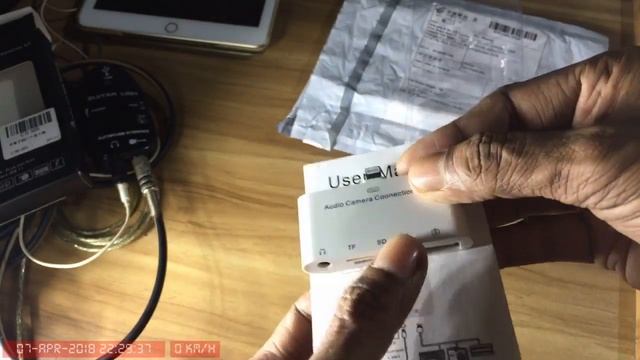 5 IN 1 AUDIO CAMERA CONNECTING KIT