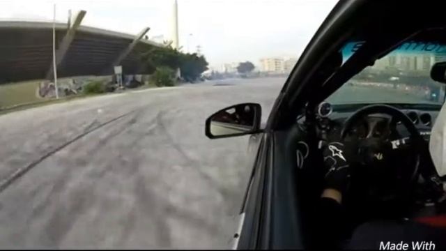 Dr Oliver Hajjar / Drifting at Tripoli stadium park lebanon . Oliver Hajjar . Enjoy 🤙🏻
