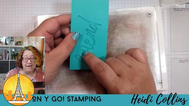 Stamp with Me Tuesday: Swiping Technique for Handmade Card Backgrounds