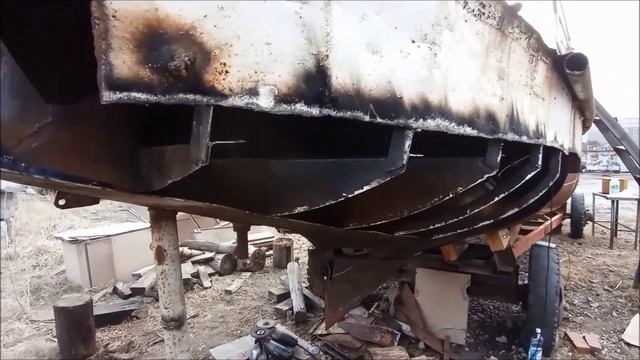 29 Замена днища в ахтерпике