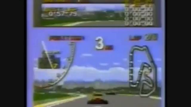 Ayrton Senna starring in Super Monaco GP II Ad (1992) Ad Tragic Forshadowing #F1