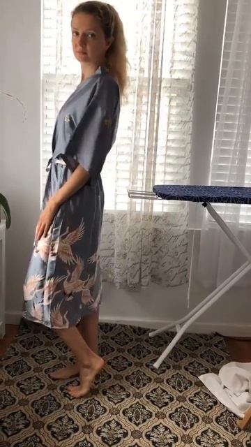 Top quality Soft Women Kimono Robe