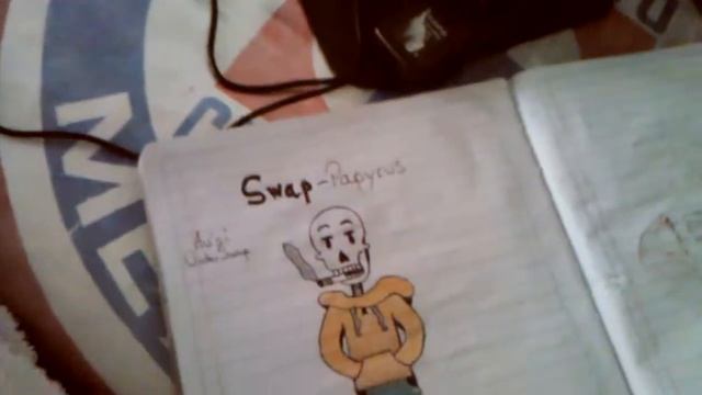Mostrando mis dibujos de Undertale #2 | El Papyrus sin cabeza!!!WTF!!!!!!