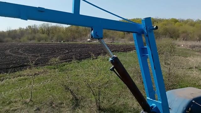 вносим удобрение под ячменя