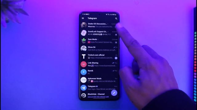 How to Hide Chats on Telegram !
