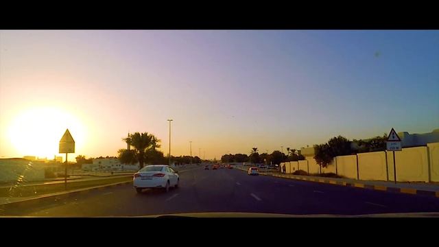 A Happy Afternoon Drive at Sharjah  | Happy Music  | Driving from SAIF Zone to Al Qasimia Area