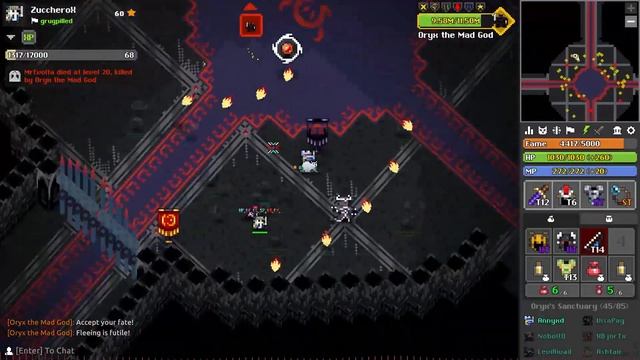 [#RotMG] Oryx's Sanctuary on Warrior