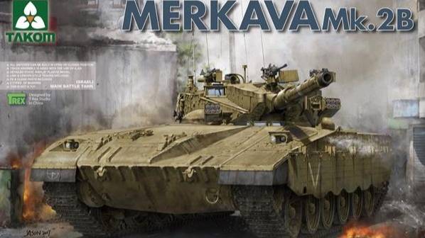 Распаковка Takom 1/35 2080 1 35 Merkava Mk.2B