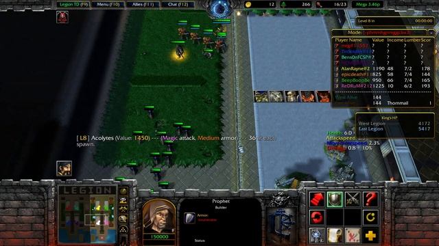 Using Ratings for Good: Legion Td LIHL [550]