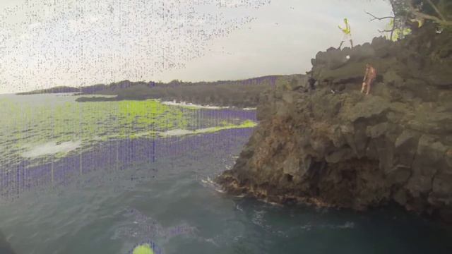 GoPro Hero 3: Black Edition Yellow and Purple line in video
