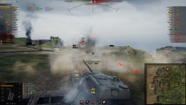 World Of Tanks - T54E1 [Хомяк MOTHERFUKER!!!]