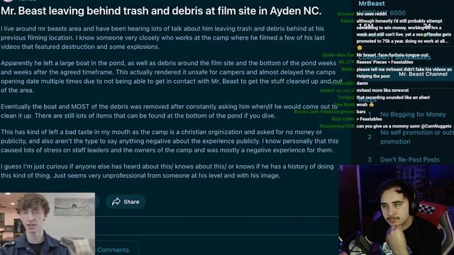 MrBeast is A Sociopath | CamNuggets Reaction + DogPack404 Interview