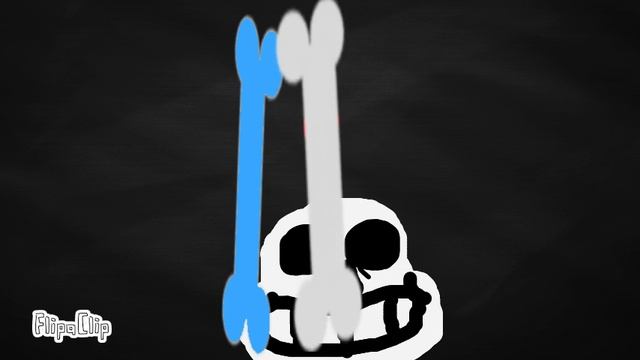 little flipaclip sans fight animation 1