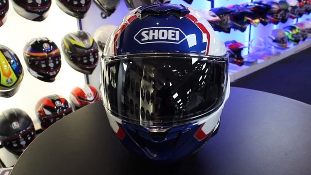 Shoei GT Air 3 Realm TC10 Helmet (Blue|White)