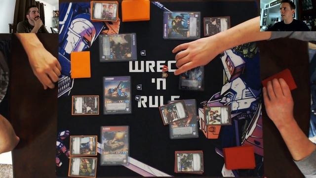 Transformers Trading Card Game TCG - Let's Play: Nemesis/Tanks vs Blue Bugs (Venin)