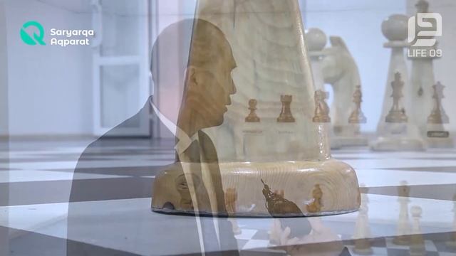 Қарағандылық шебер көлемді шахмат тастарын жасап шығарды