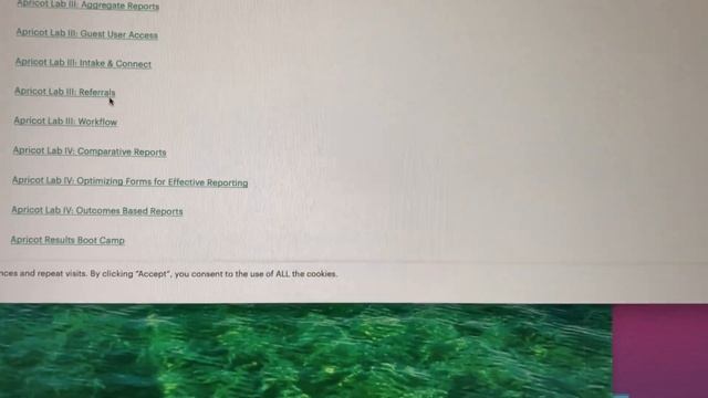 Finding Apricot 360 Trainings Online