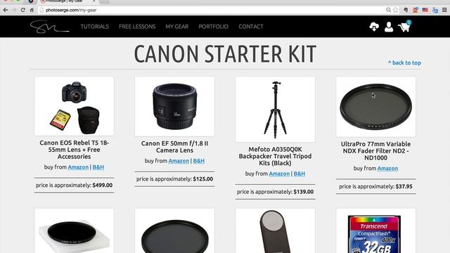 Starting in Photography? Here are My Tips for What Camera Gear to Buy - PLP #173