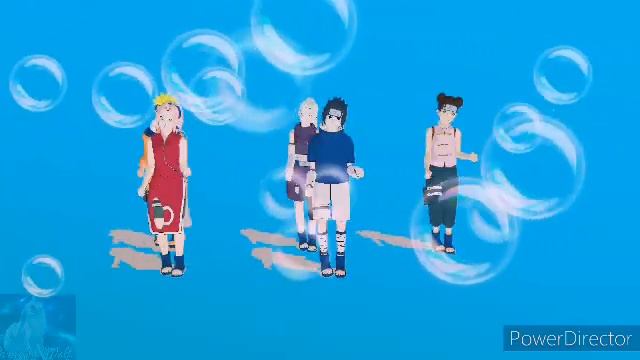 [MMD]-SASUKE, SAKURA, TEN TEN, INO, NARUTO