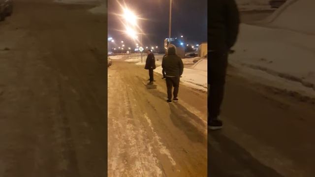 Обкуренные охраники. Казань. Аметьевская магистраль 4