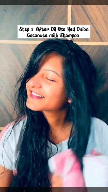 "Want Long Hair ?😍 Try Naturehen Red Onion Oil & Shampoo Combo With serum | #longhair #hairgrowth