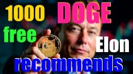 1000 Dogecoin free. Claim $DOGE. Elon recommends.