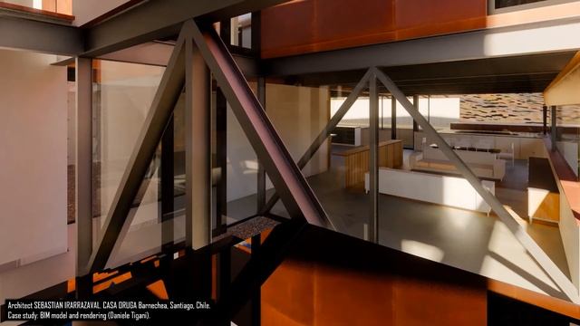 CASA ORUGA  (architect Sebastian Irarrazaval - Lo Barnechea, Santiago, Chile)