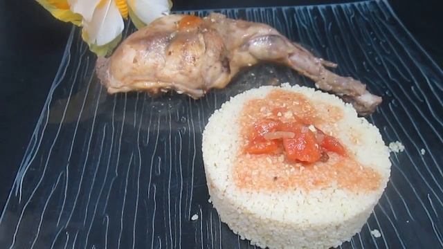 lapin a la moutarde et aux tomates