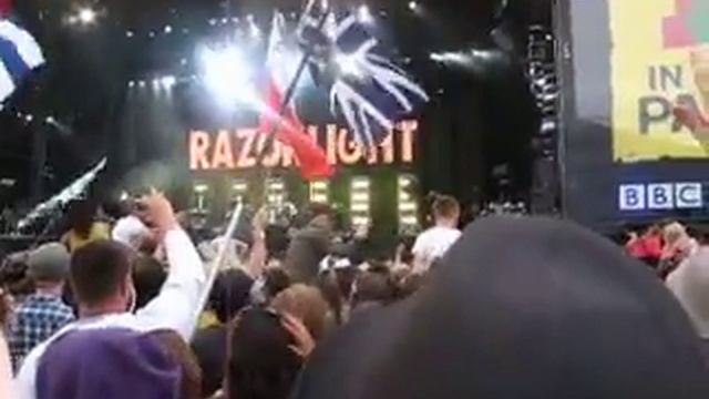 Raozrlight- America - Live at T in the Park 2009