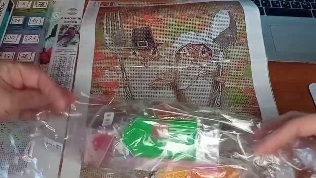Алмазная мозаика. Обзор двух наборов