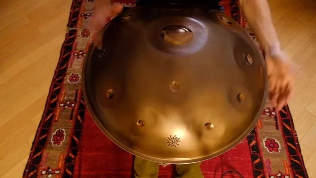 Chilling notes session 1 - A minor 16 variant (Lady Mary) - EDELWEISS HANDPAN