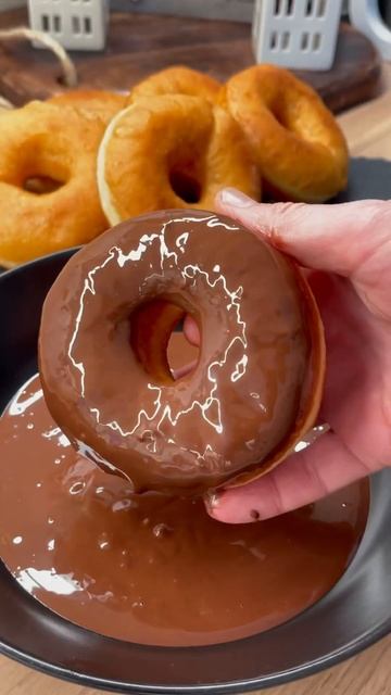 Рецепт на моем канале #выпечка #лёгкийрецепт #пончики