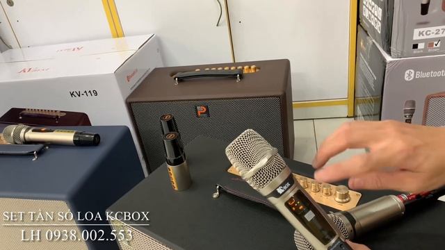 Cách Sét Lại Tần Số Micro Loa KCBox | Đồng Bộ Micro Loa Karaoke KCBox