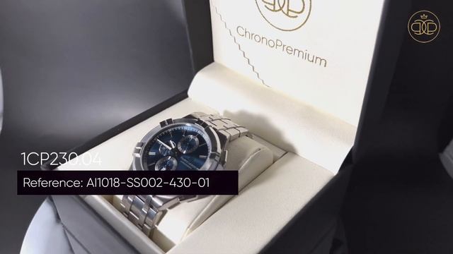 1CP230.04 Maurice Lacroix Aikon Quartz Chronograph (Blue Dial)