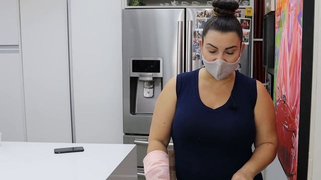 COM 1 LITRO DE ÓLEO USADO FIZ 35 LITROS DE SABÃO LÍQUIDO