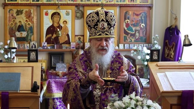 Проповедь епископа Амвросия (Тимрота) в Великий четверг, 17 апреля 2025