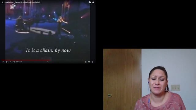 Lara Fabian - Caruso (English Lyrics Translation) - My Reaction