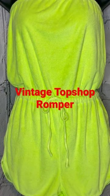 November 3, 2022 https://posh.mk/RTyynmCUEub vintage topshop romper