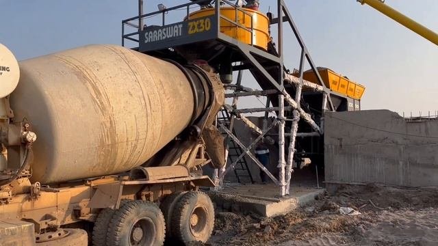 SARASWAT CONCRETE BATCHING PLANT ZX30