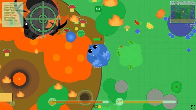 Прокачка персонажа mope.io. В поисках золотой тыквы хэллоуин