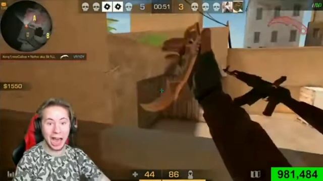 Тик так орет как невменяемым | standoff 2