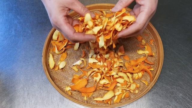 橙子皮千万不要扔了 老奶奶分享自制橙皮粉的好方法 Homemade orange peel powder