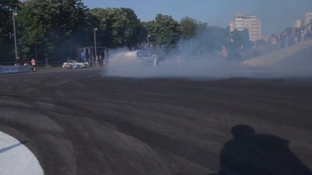 BMW e46 N62b44 turbo 8hp70 GCU HTG , Drifting at National Arena Bucharest 2023