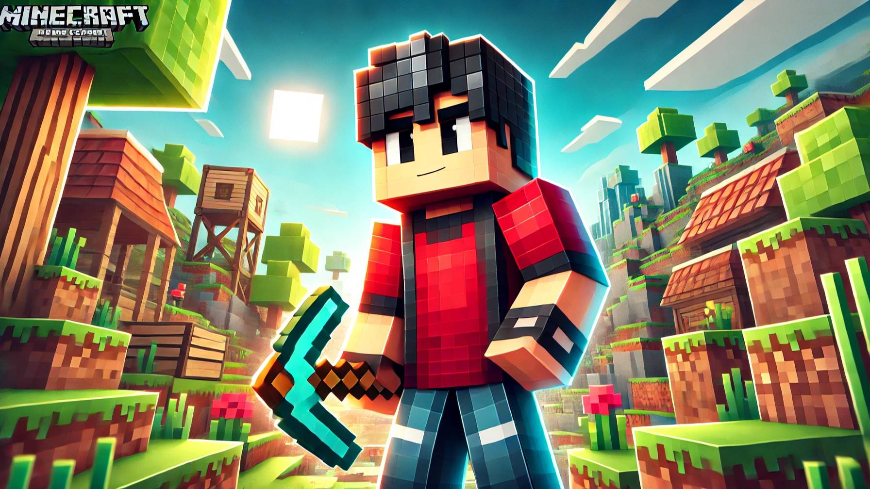 Прохождение Minecraft ч1