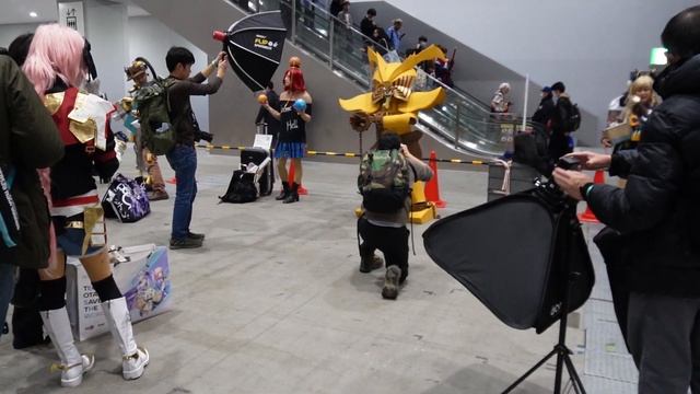 【コミケ参戦】コスプレ会場に列を作るエクゾディア！コミックマーケット103
