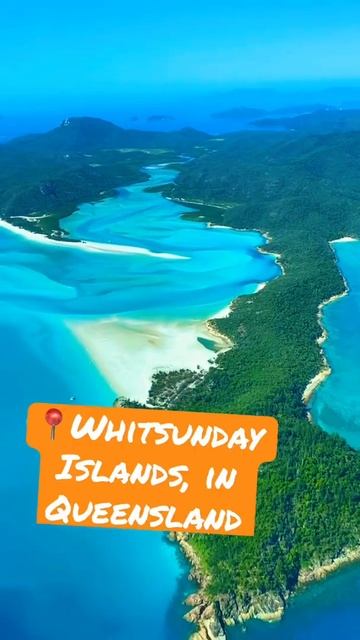 This destination must be heaven! Whitsunday Islands, in Australia!🇦🇺😱😍📸🗺🧳✈️🏝|#shorts #travel
