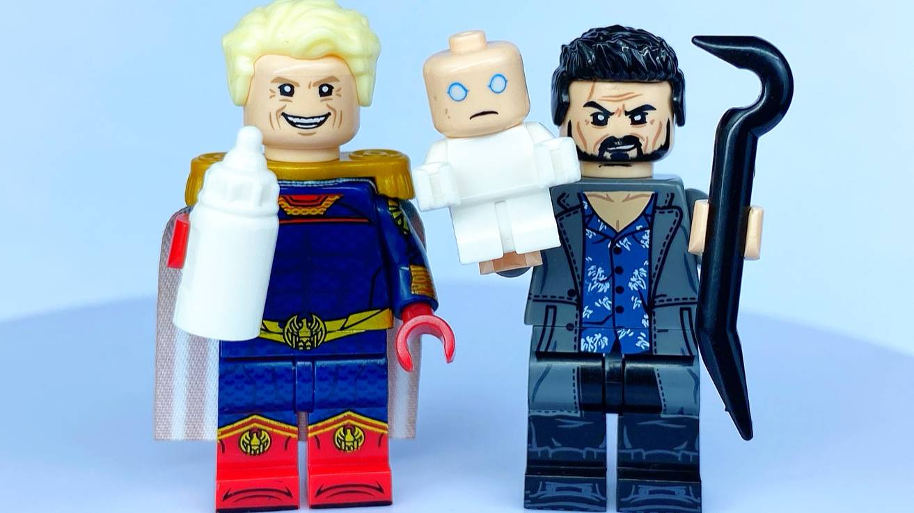Неоригинальные ЛЕГО Минифигурки Хоумлендера и Билли Бутчера по Сериалу Пацаны #lego #theboys #video