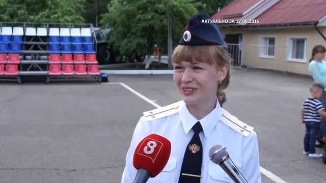 23 курсанта СибЮИ получили первые офицерские звания, ТК  "8 канал"