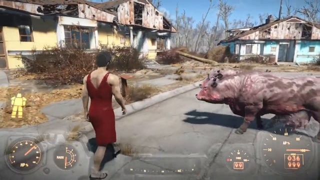 Fallout 4 red dress